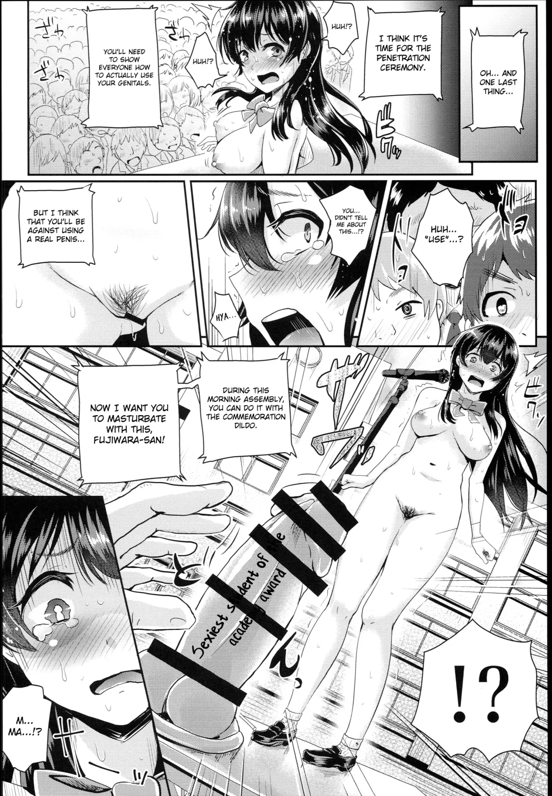 [Guglielmo] Sei no Mohan! ~Zenra Choukai Hen~ | Sex Model! ~Nude Morning Assembly Chapter~ Fhentai - Page 18