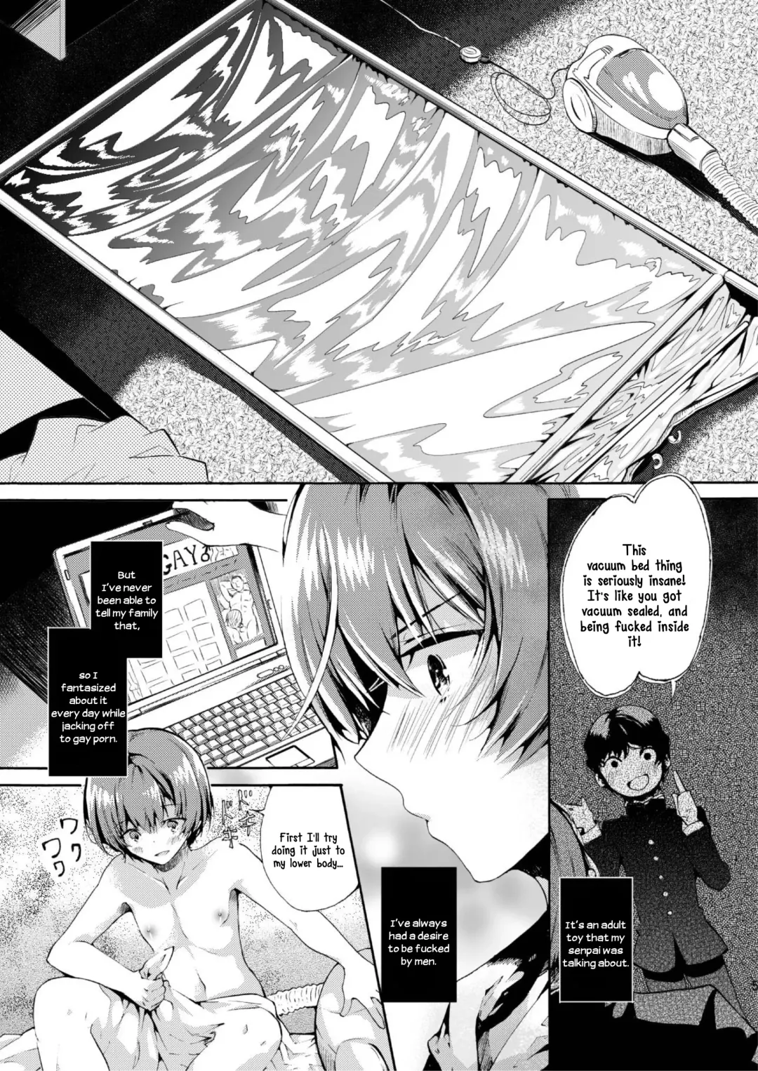 [Matashita Kintama] Vacuum Bed Shounen Fhentai - Page 3