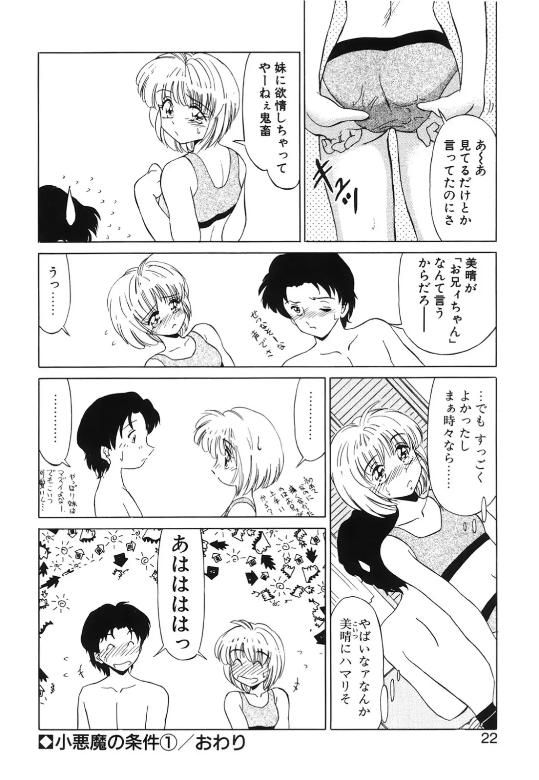 [Miyamoto Rumi] Koakuma no Jouken Fhentai - Page 21