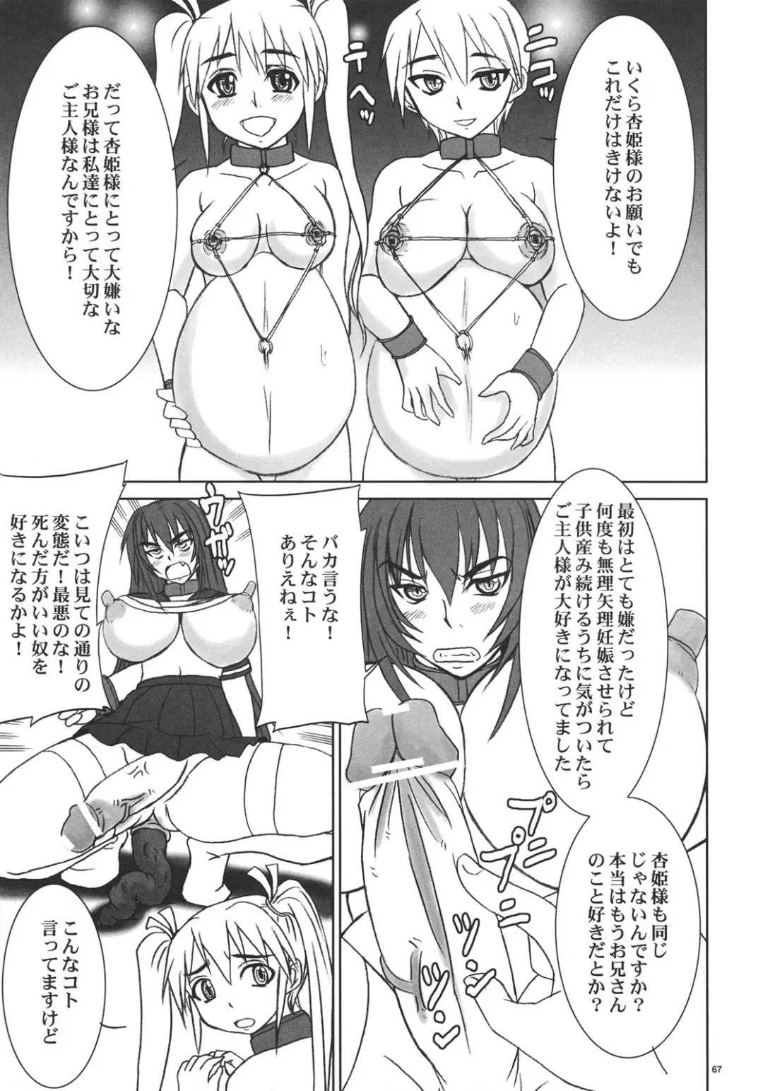 [Nozarashi Satoru] Kyouhime-sama wa Nikubenki Fhentai - Page 66