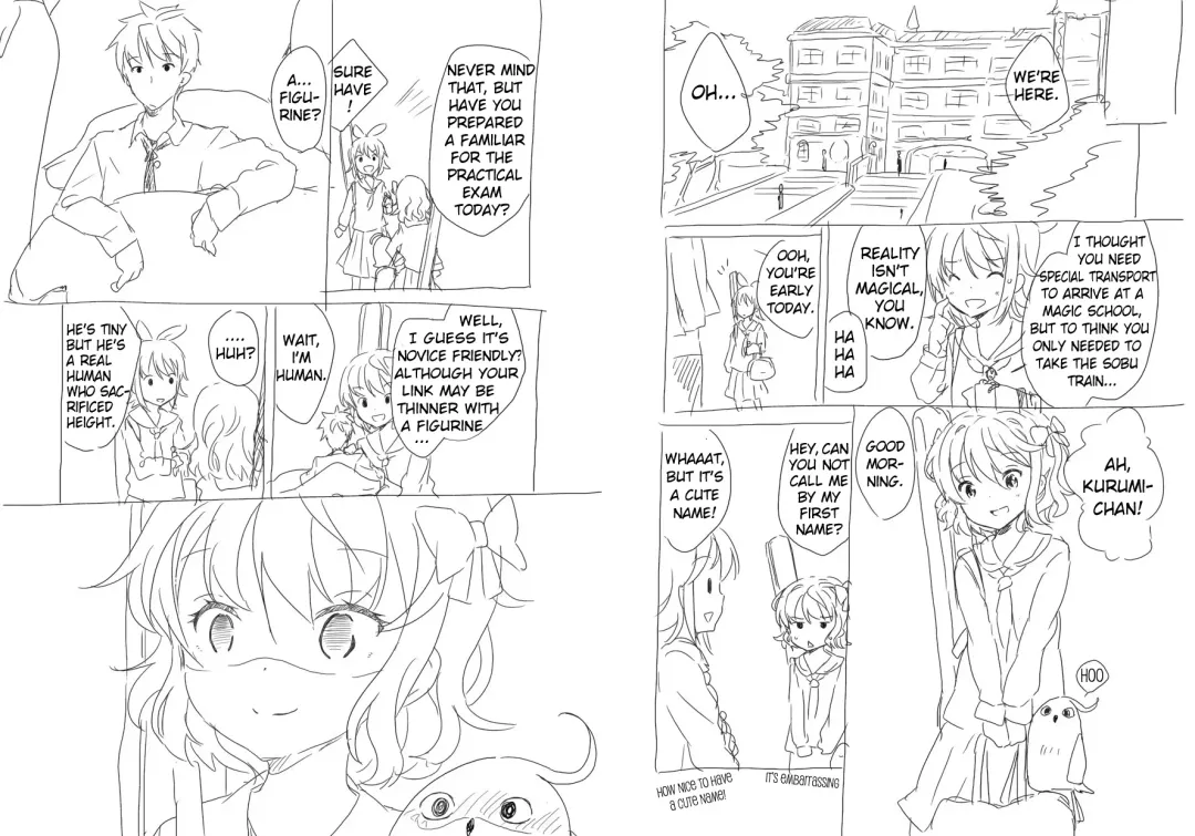 [Fuyuno Mikan] Shuushoku saki ha rakudai majo no tsukaima | Familiar of useless witch Fhentai - Page 10