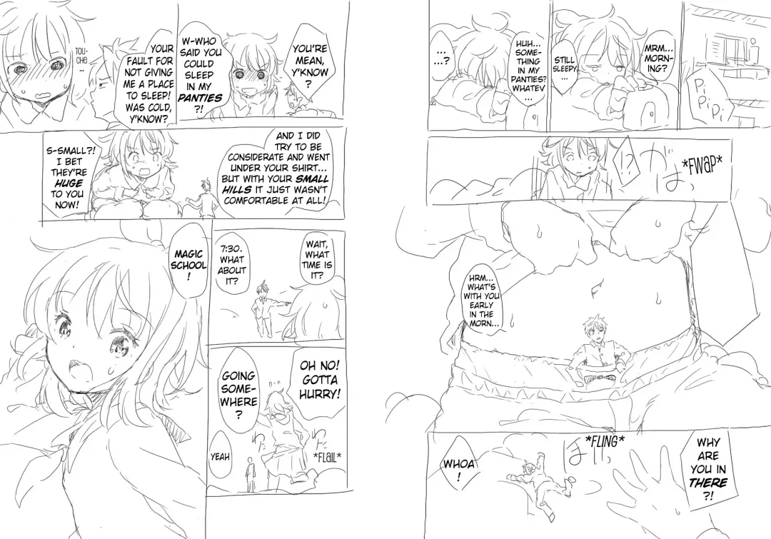 [Fuyuno Mikan] Shuushoku saki ha rakudai majo no tsukaima | Familiar of useless witch Fhentai - Page 9