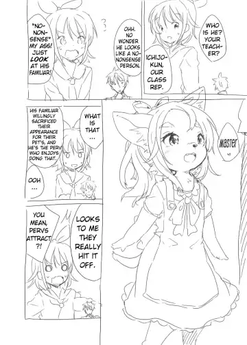 [Fuyuno Mikan] Shuushoku saki ha rakudai majo no tsukaima | Familiar of useless witch Fhentai - Page 13