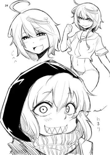 [Hosoi Kouzou - Magifuro Konnyaku - Miyoshi] Shinkai Seikan no Mura ni Futanari Sensui Kanmusu ga Semekonde kuru nante... Fhentai - Page 26