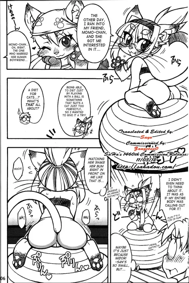 [Nakagami Takashi] Neko Tama | Midori's Neko Kano 2 Fhentai - Page 3