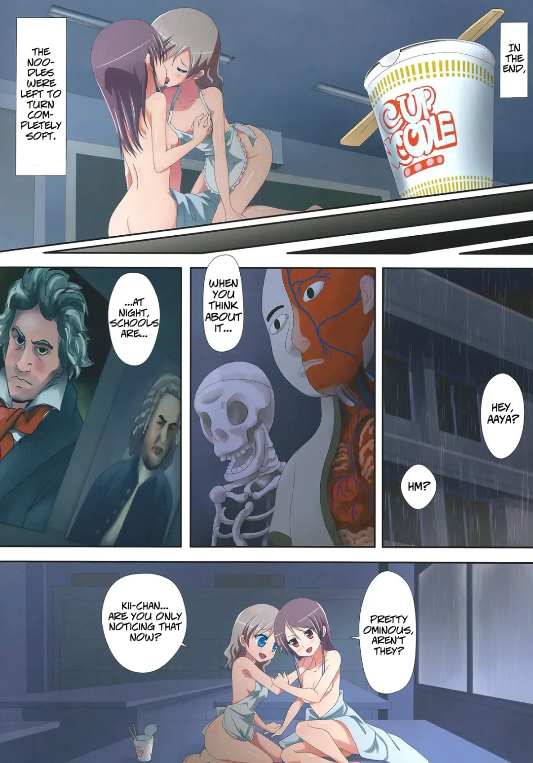 [Ishikawa Naoya] Kuttsukiboshi -Bishonure Gakkou- | -Drenched School- Fhentai - Page 11