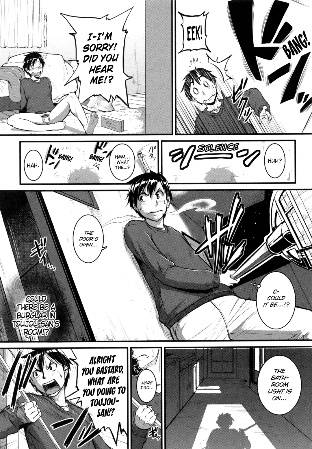 [Tonnosuke] Aibenki Tonari no Dosukebe Onee-san | The Lady Next Door Ch. 1 Fhentai - Page 3