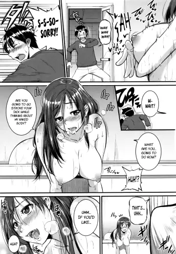[Tonnosuke] Aibenki Tonari no Dosukebe Onee-san | The Lady Next Door Ch. 1 Fhentai - Page 5