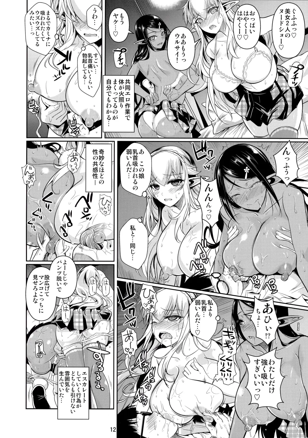 [Fuetakishi] High Elf x High School Shiro x Kuro Fhentai - Page 13