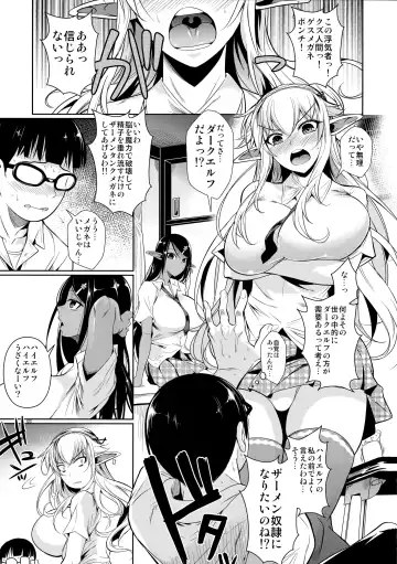 [Fuetakishi] High Elf x High School Shiro x Kuro Fhentai - Page 4
