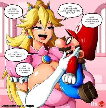 [Witchking00] Princess Peach in: Thanks Mario! Fhentai - Page 7