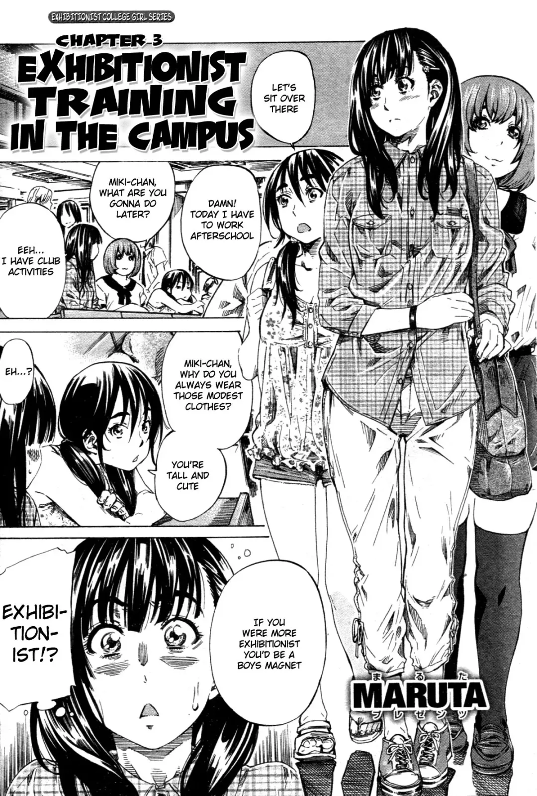 [Maruta] Exhibitionist College Girl Fhentai - Page 44