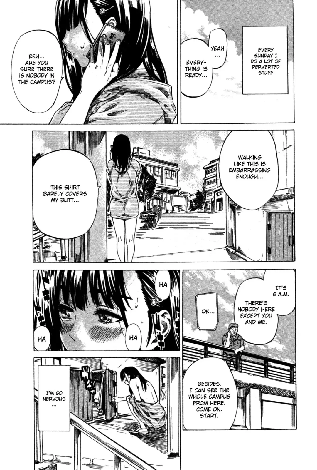 [Maruta] Exhibitionist College Girl Fhentai - Page 46