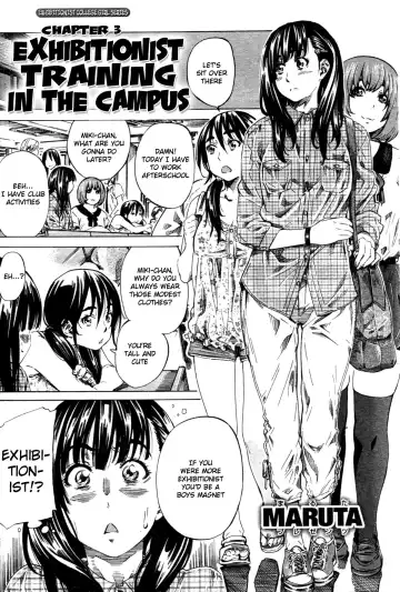 [Maruta] Exhibitionist College Girl Fhentai - Page 44