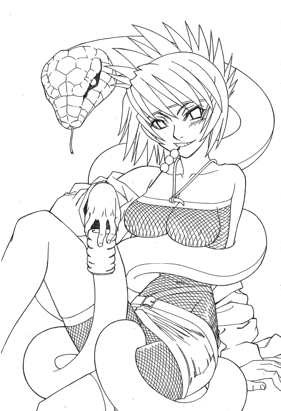 [Nekomata Naomi - Tajima Ria] naruto ninja biography vol.05 Fhentai - Page 132