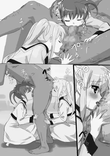 Nanofelife - Nanoha & Fate & Me Fhentai - Page 56