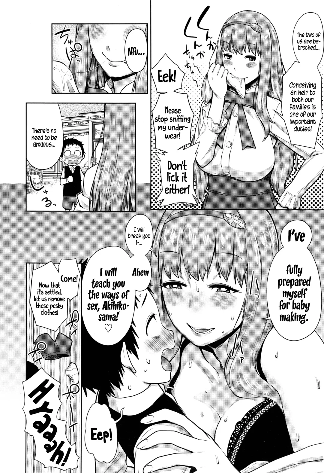 [Agata] Iinazuke wa Gouhou | Betrothed are Fair Game Fhentai - Page 6