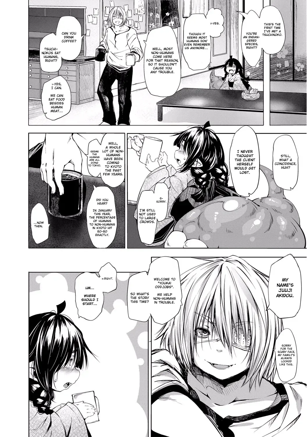 [Koishi Chikasa] Doitsu mo Koitsu mo Hito de Nashi! Ch. 1 - Tsuchinoko ~Lonesome Diamond~ | You're All Inhuman! Chapter 1: Tsuchinoko -Lonesome Diamond- Fhentai - Page 2