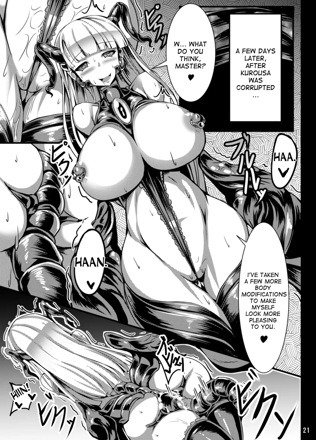 [Nagai Wataru - Torisan] Kuro Usa ga Shokushu-sama no Mesu ni Naru Hon Fhentai - Page 21