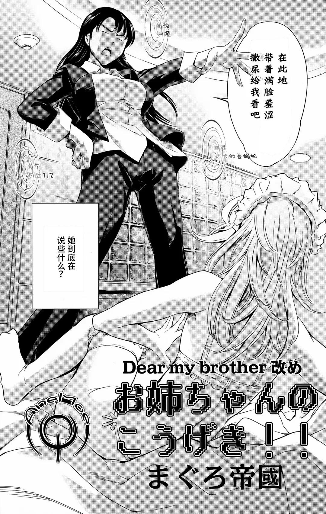 [Maguro Teikoku] Onee-chan no Kougeki!! Fhentai - Page 2