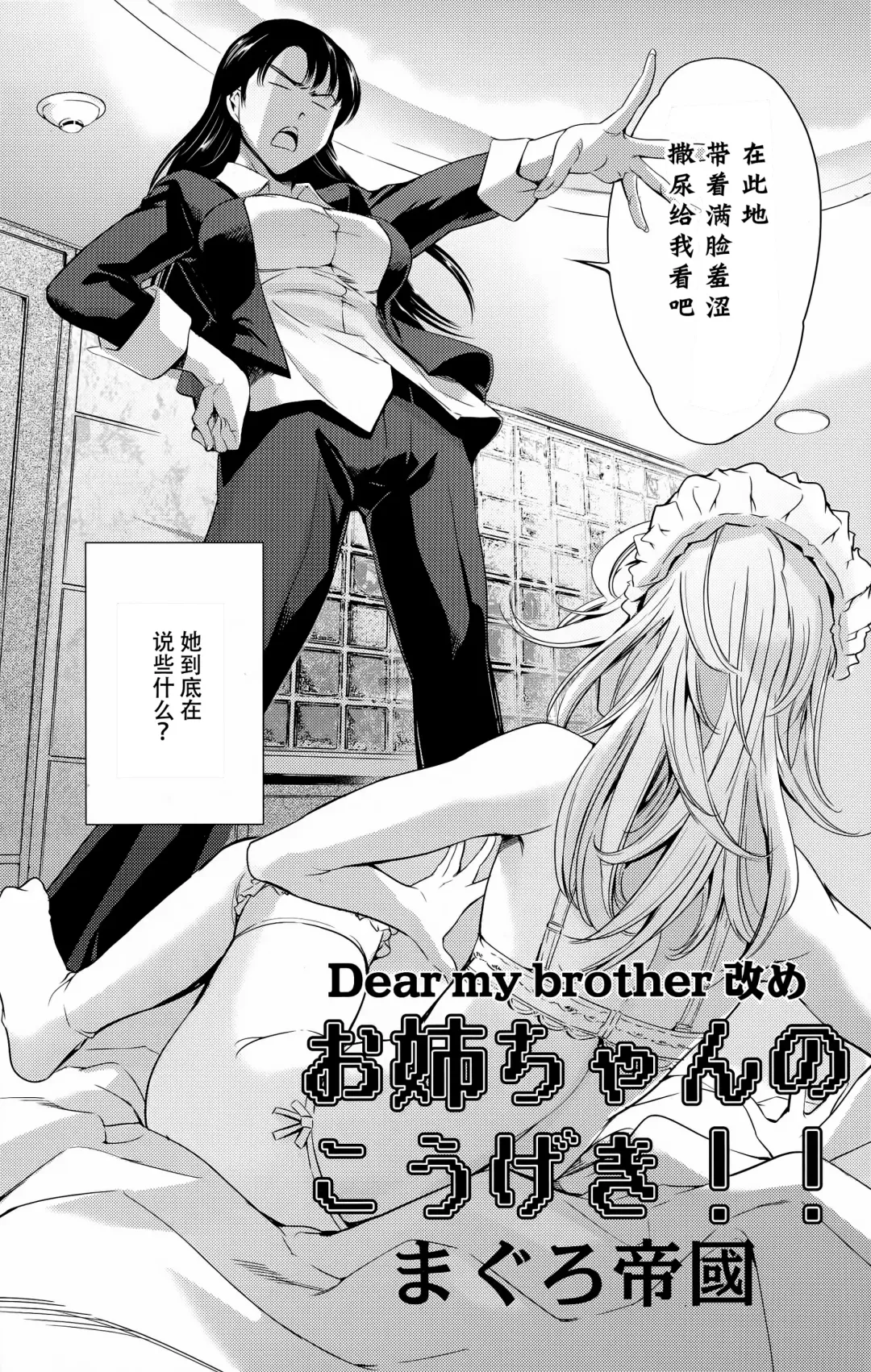 [Maguro Teikoku] Onee-chan no Kougeki!! Fhentai - Page 3