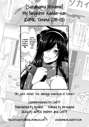 [Sunahama Nosame] Tonari no Kaede-san | My Neighbor Kaede-san Fhentai - Page 21