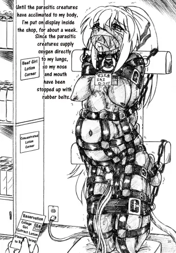 [Sumomo Ex] Gyuuniku Shoujo to Joshidaisei Lotion | Beef Girls and College Girl Lotion Fhentai - Page 10