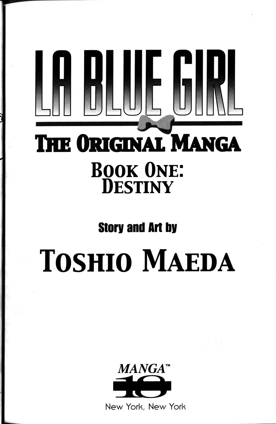 [Maeda Toshio] La Blue Girl Vol.1 Fhentai - Page 5