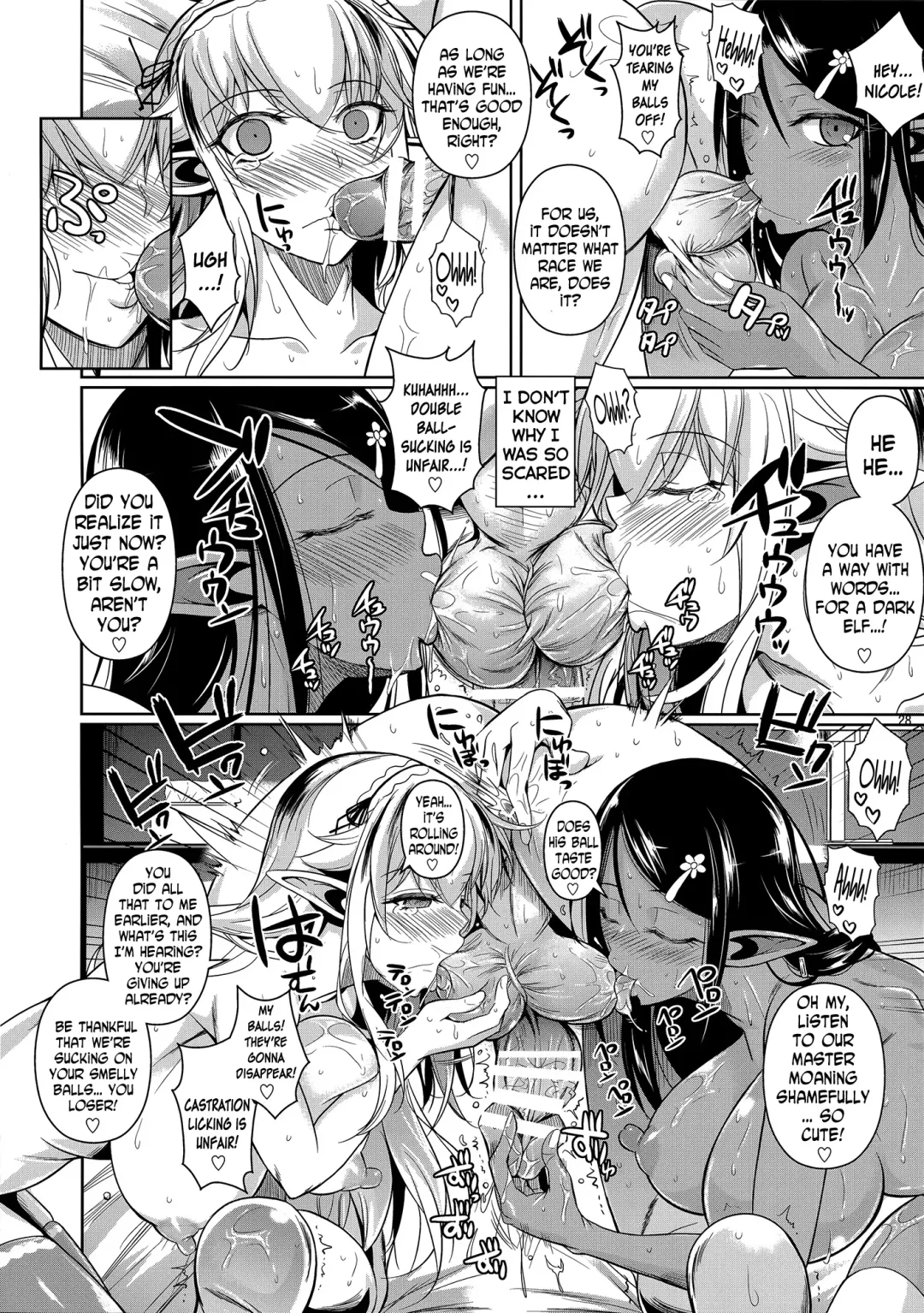 [Fuetakishi] High Elf x High School Shiro x Kuro Fhentai - Page 29