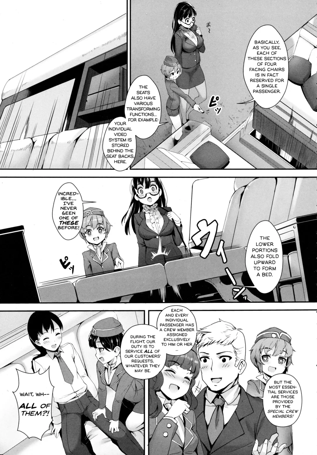 [Jairou] Midnight Love Flight ni Youkoso | Welcome to the Midnight Love Flight Fhentai - Page 5