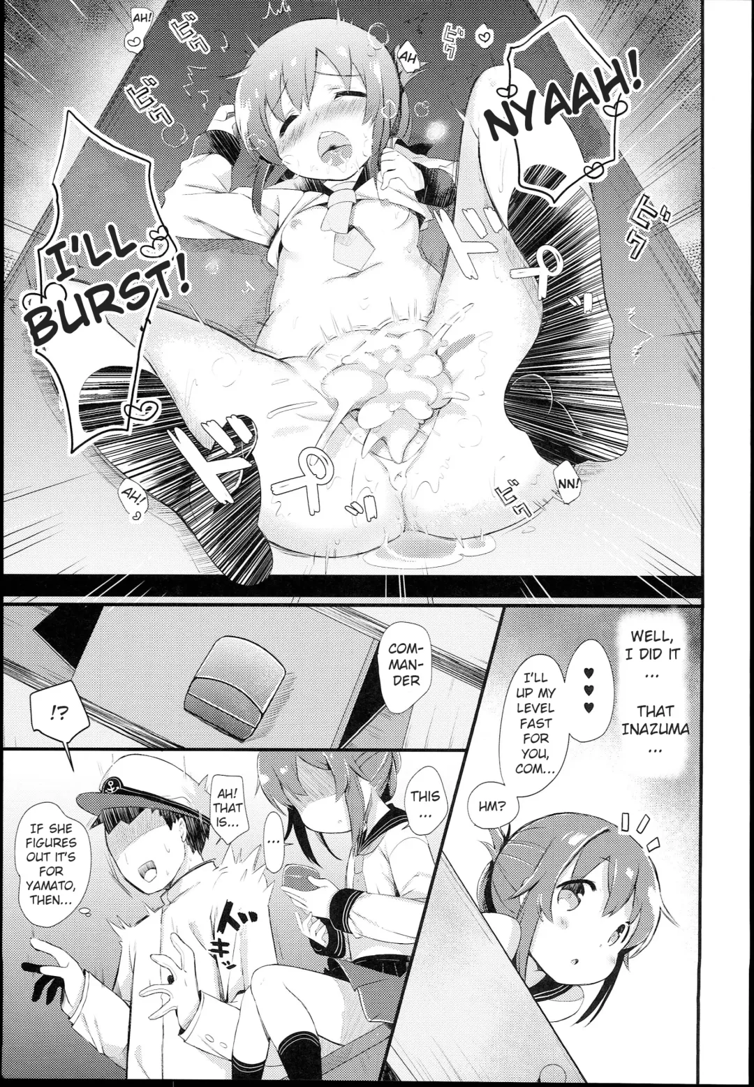 [Kibii Mocha] Inazuma wa Zutto Zutto Zutto Shireikan no Hishokan nano desu Fhentai - Page 25