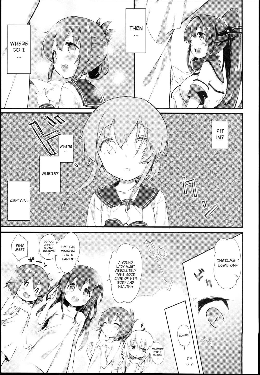 [Kibii Mocha] Inazuma wa Zutto Zutto Zutto Shireikan no Hishokan nano desu Fhentai - Page 7