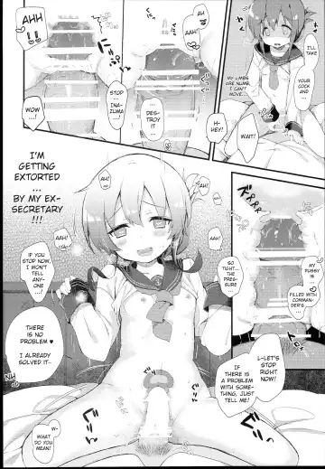 [Kibii Mocha] Inazuma wa Zutto Zutto Zutto Shireikan no Hishokan nano desu Fhentai - Page 14