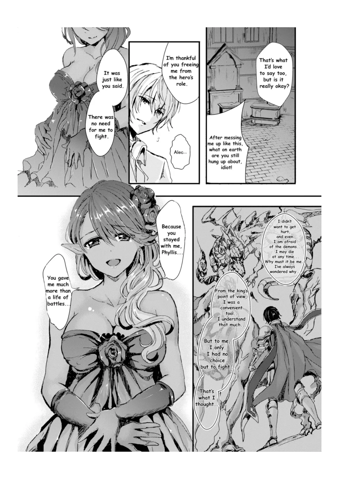 [Aji Pontarou] Waga Tsuma to Nare Yuusha yo | The Demon king and his bride Fhentai - Page 27