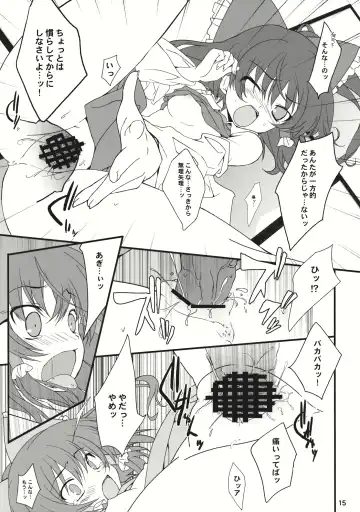 [Tororo] Hakurei Rape Fhentai - Page 14