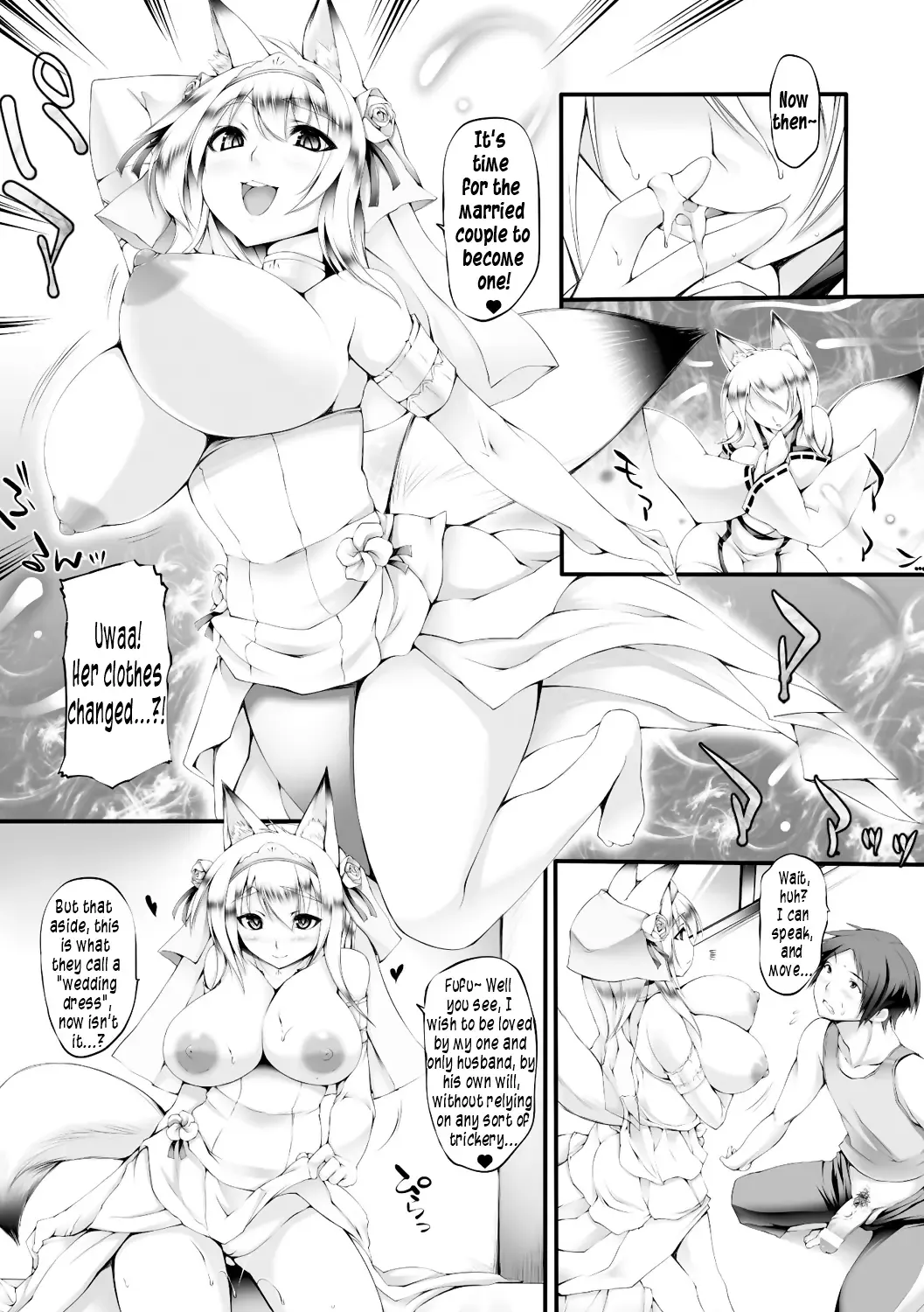 [Oohira Sunset] Okitsune-sama Wedding Fhentai - Page 7