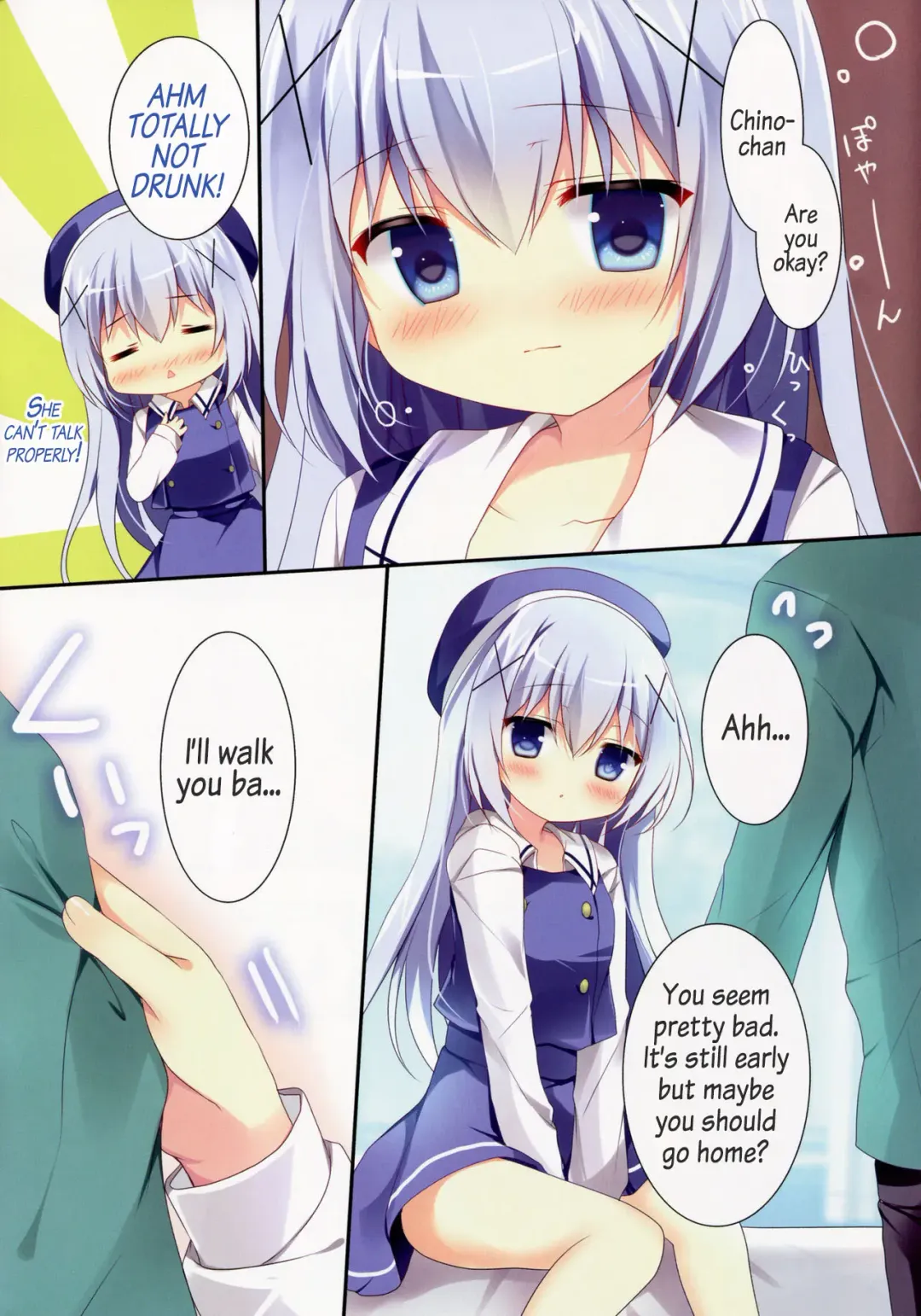 [Adumi Kazuki] Horoyoi Chino-chan to Fhentai - Page 4