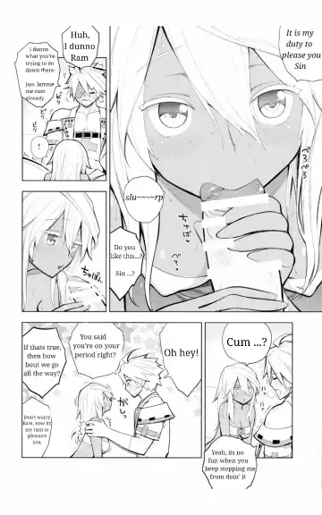 [Porosuke] Sin-kun no Hatsu Shasei wa Ram-chan no Naka de do byu byu byu Fhentai - Page 10