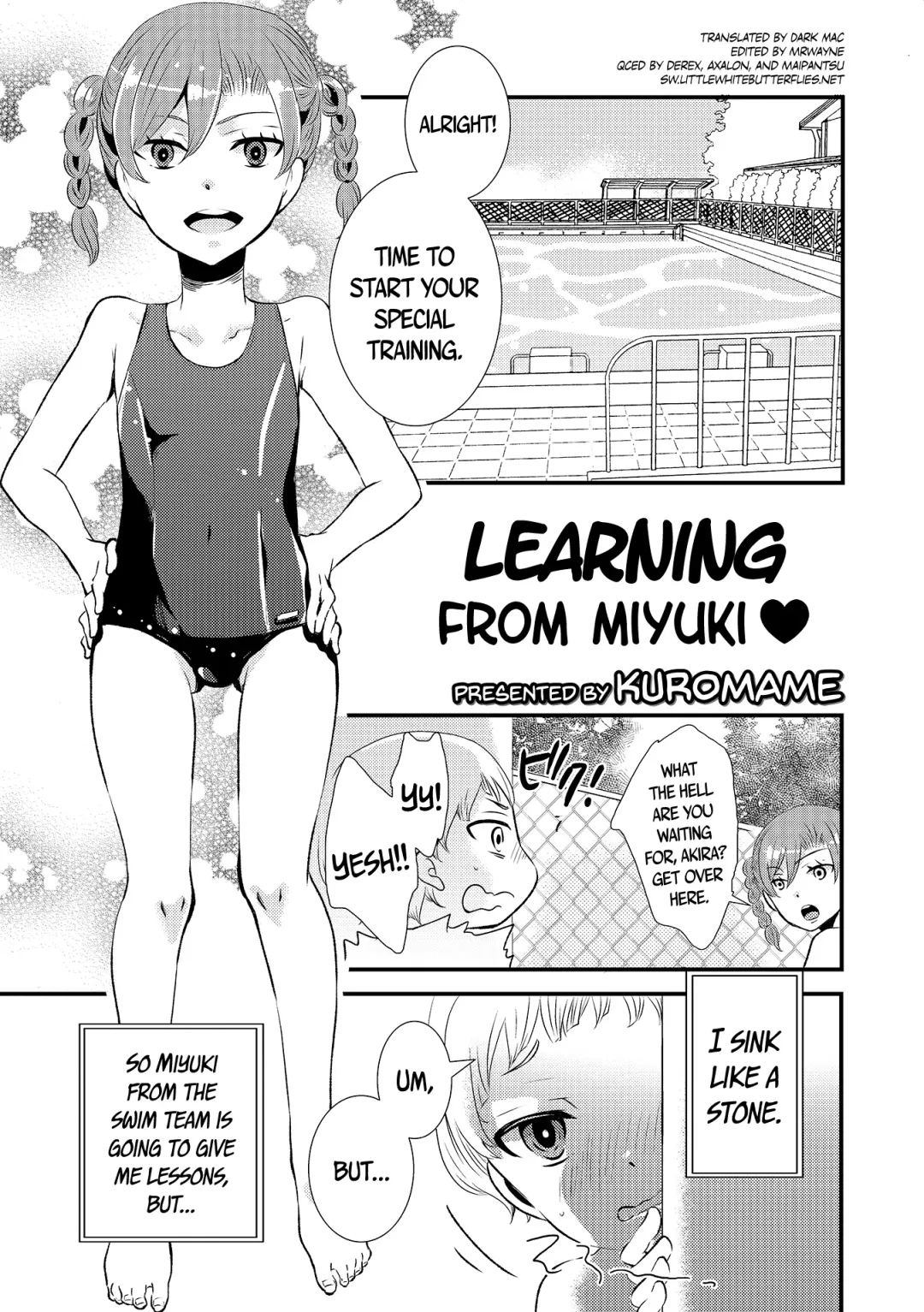 [Kuromame] Miyuki Senpai To | Learning from Miyuki Fhentai - Page 1