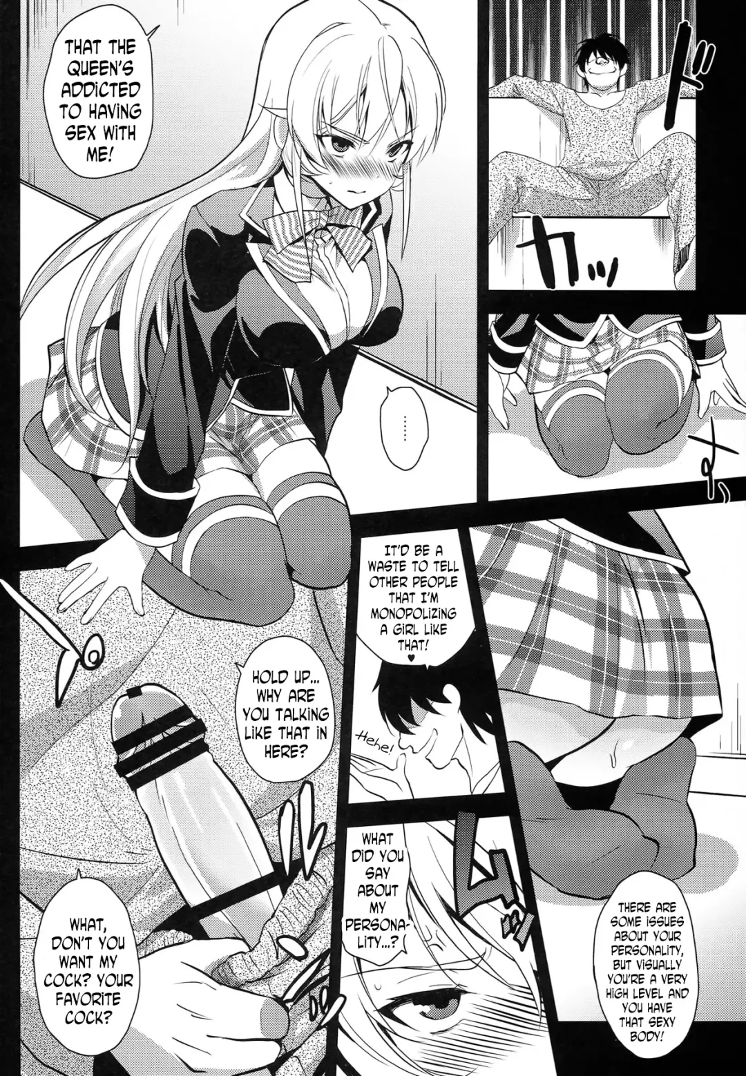 [Tachikawa Negoro] Ochibureta Joou to Niku | The Fallen Queen & Meat Fhentai - Page 6