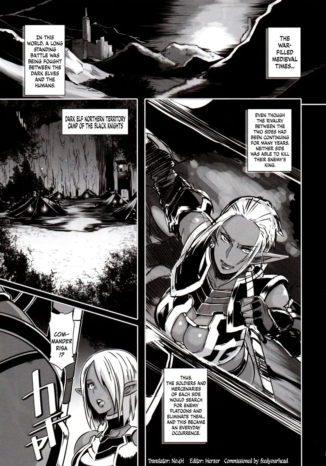 [Butcha-u] DARK ELF vs ALIEN Fhentai - Page 4