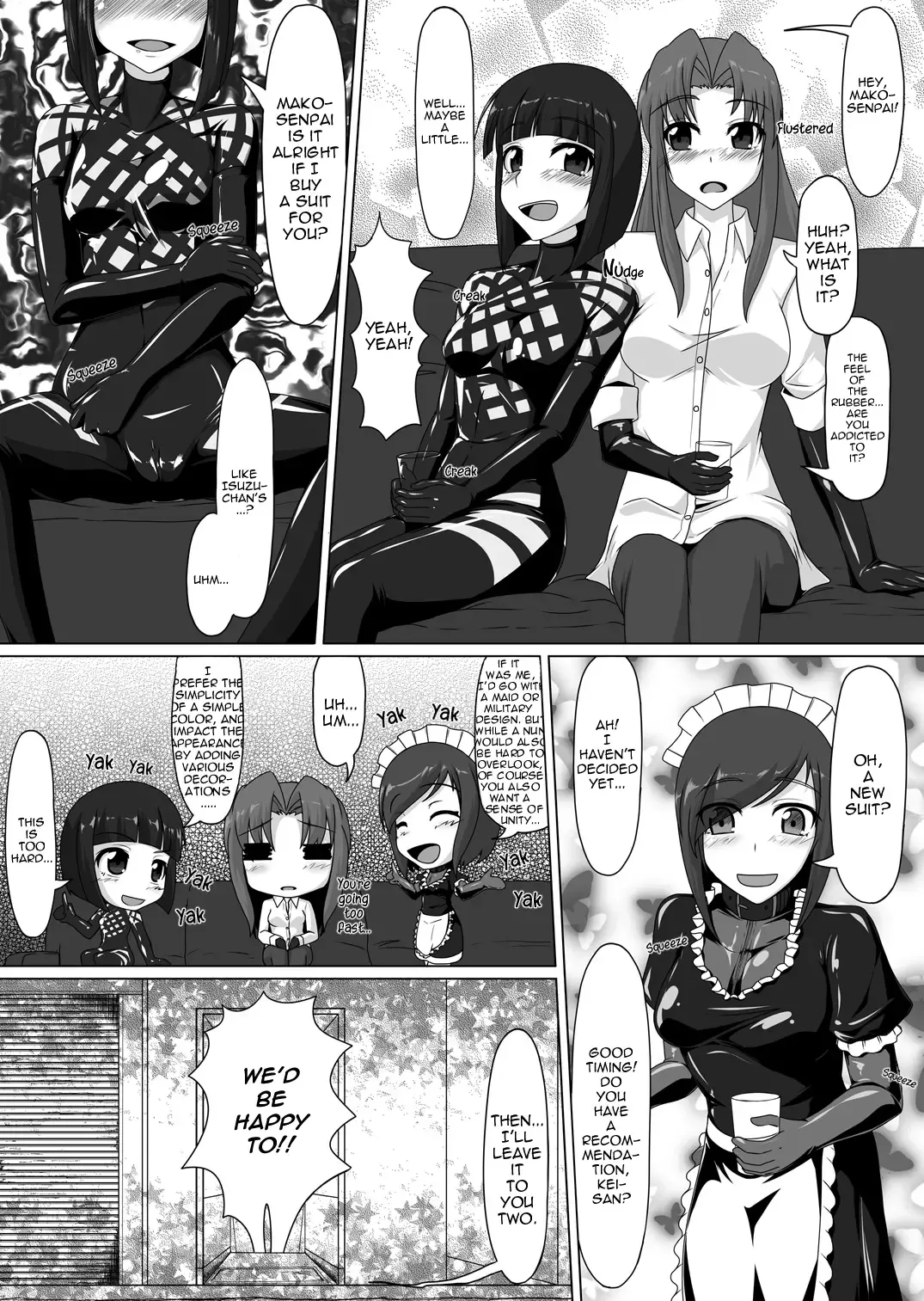 [Tamakko] Gom Feti! Rubber de Watashi o Tojikomete | Rubber Fetish! Encase Me with Rubber! ♪ Fhentai - Page 14