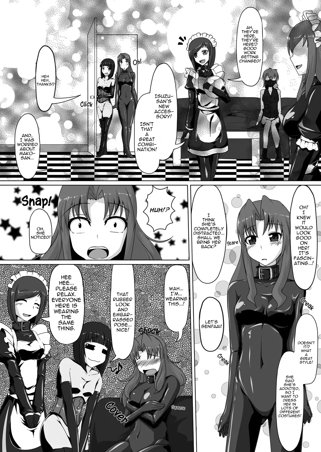 [Tamakko] Gom Feti! Rubber de Watashi o Tojikomete | Rubber Fetish! Encase Me with Rubber! ♪ Fhentai - Page 23