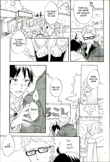 [Ame] Tsukishima Kei no Bonnou | The suffering of Tsukishima Kei Fhentai - Page 6