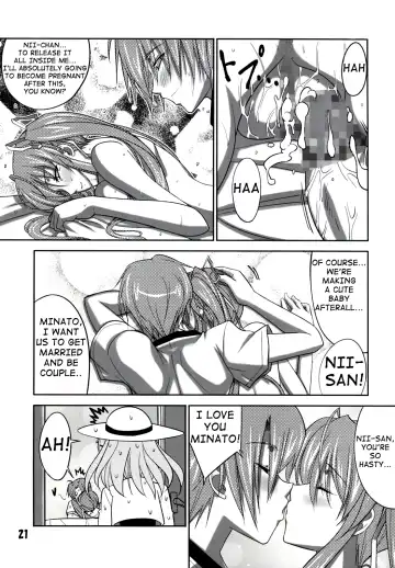 [Decarabia] She turned red, and... Fhentai - Page 21