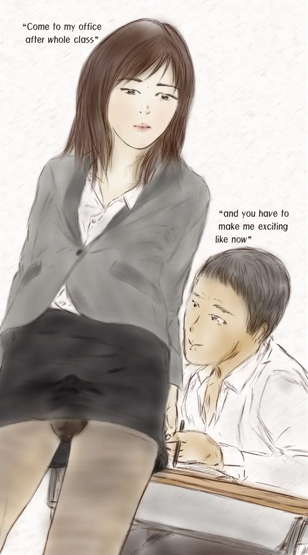 [Valdam] Crossdressed Teacher Fhentai - Page 15