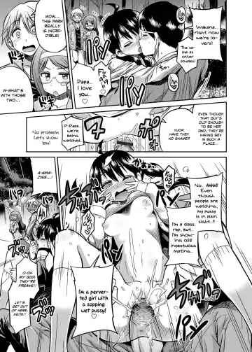 [Hinotsuki Neko] Kinshinsoukan no Yoru - Chichi to Musume ga Kouen de... | Night of Incest - Father and Daughter at a Park... Fhentai - Page 13