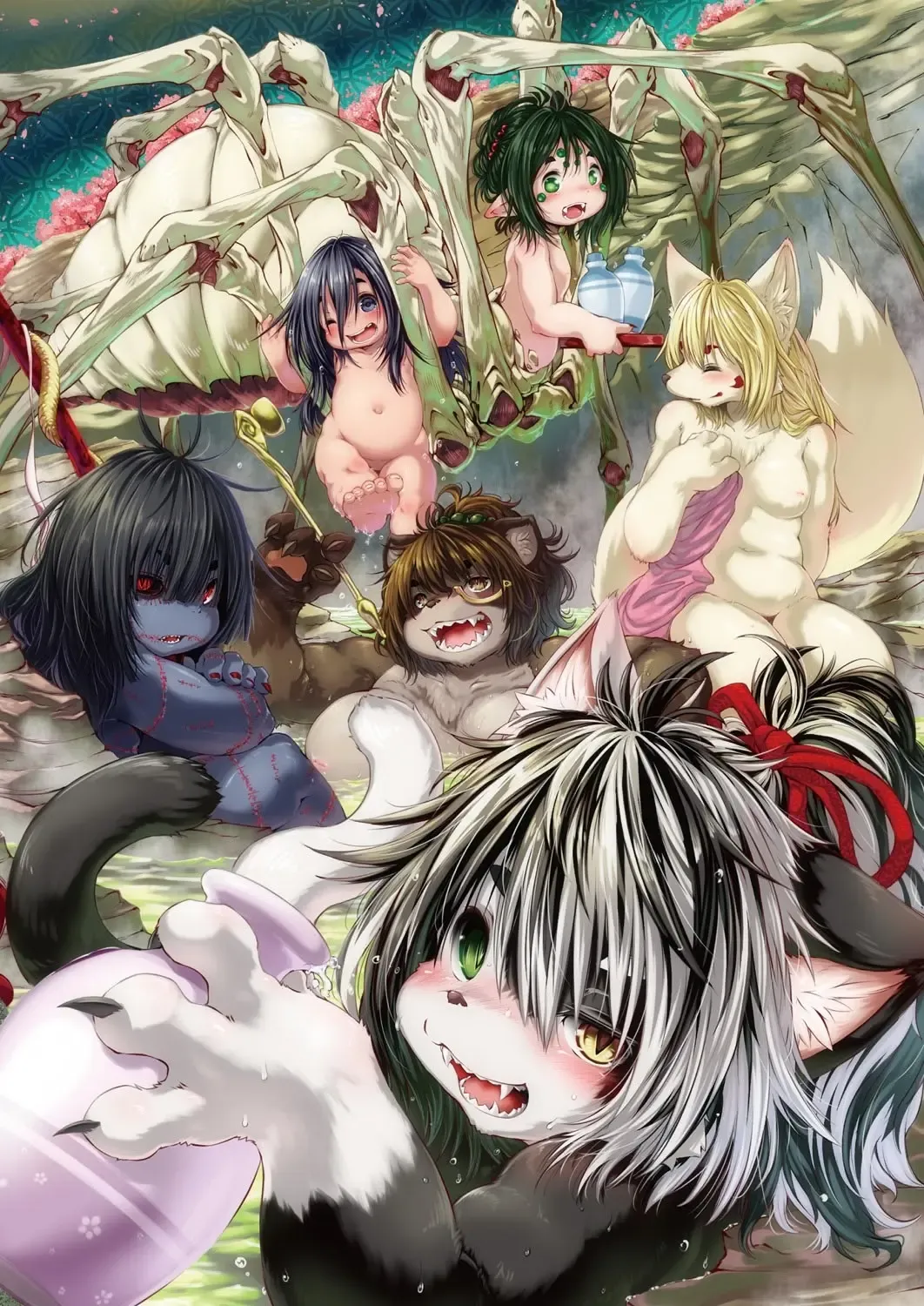 [Koishi Chikasa] Oedo Bakemono Kaikitan ~Jingai Makurazoushi~ Fhentai - Page 202