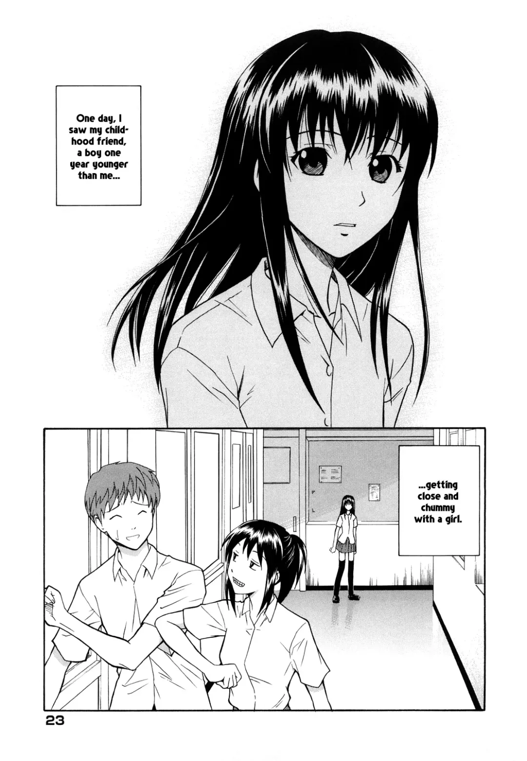 [Aoki Kanji] Onee-chan no Te o Totte | Taking Onee-chan's Hand (decensored) Fhentai - Page 1