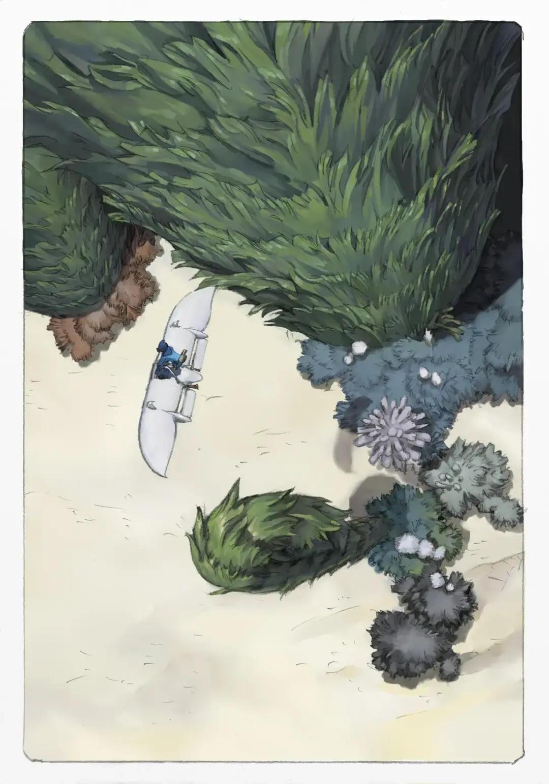 Mushi Mezuru Himegimi 1 | Принцесса, которая любила насекомых. Часть 1 Fhentai - Page 3